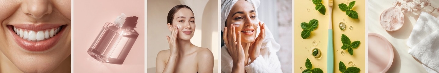 معجون وفرش أسنان وغسول فم — تصفّح العناية بالفم