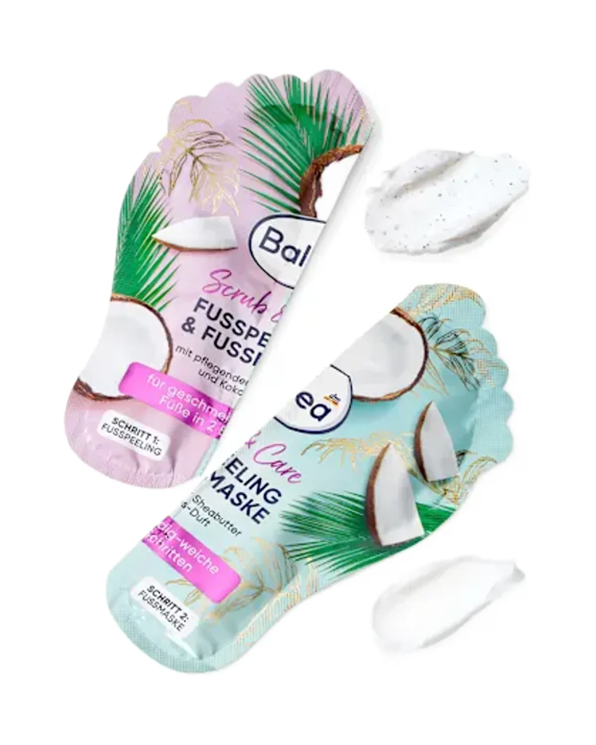 Balea Foot Peeling & Foot Mask Set 10 ml