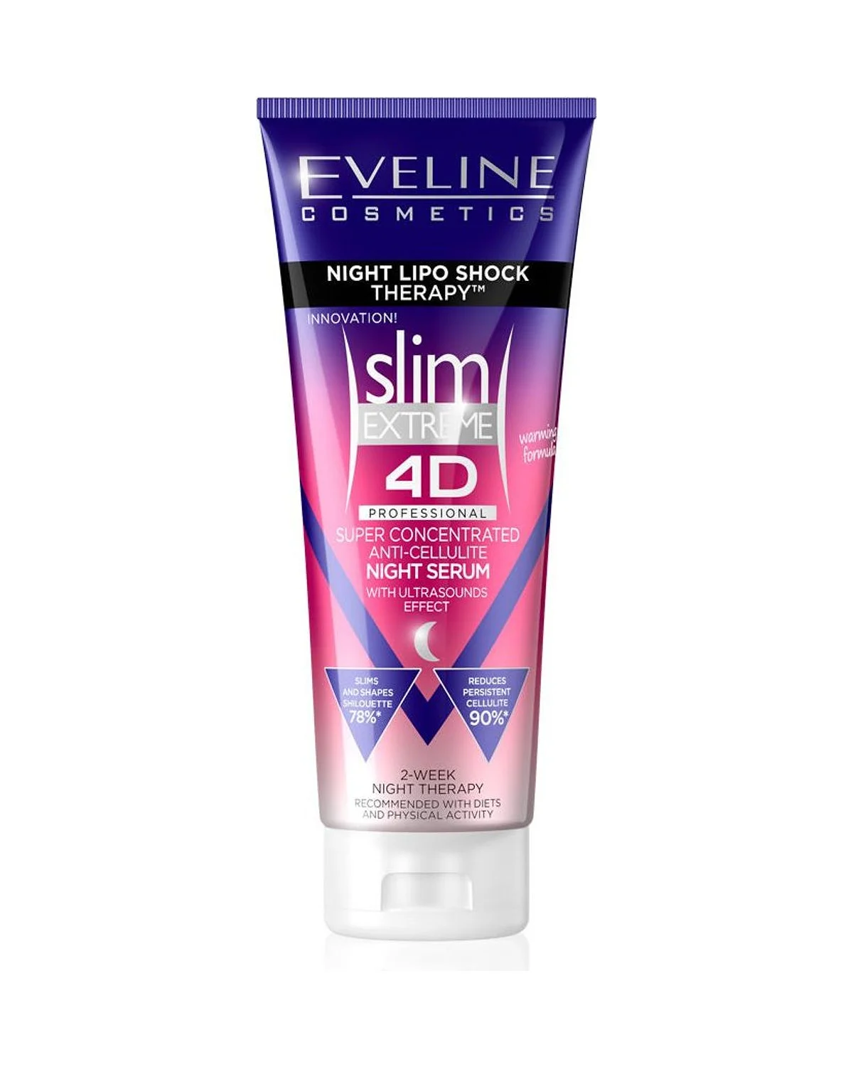 علاج ليلي للجسم Eveline Cosmetics Slim Extreme 4D 250 ml