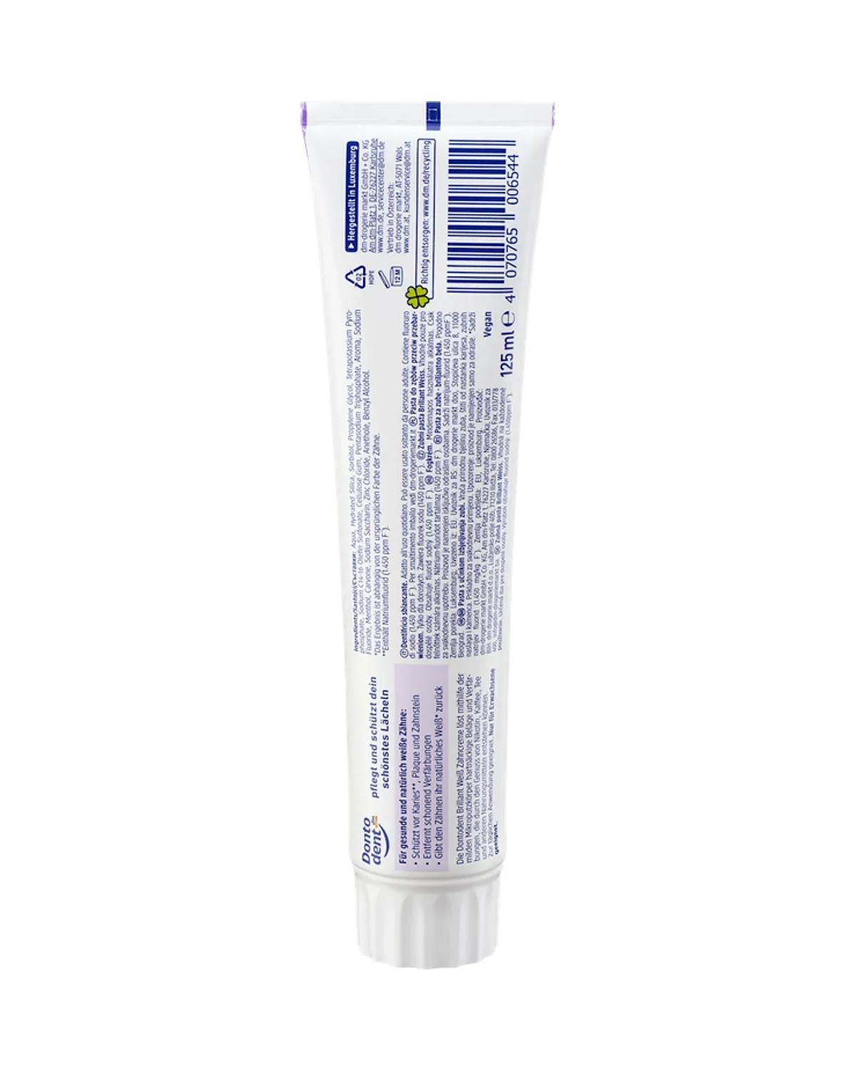معجون أسنان للتبييض Dontodent 125 ml تبييض