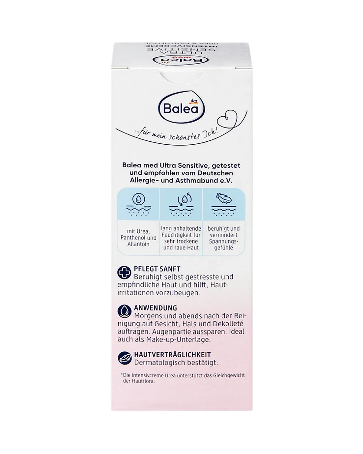 كريم مكثف للوجه للبشرة شديدة الحساسية Balea med 50 ml