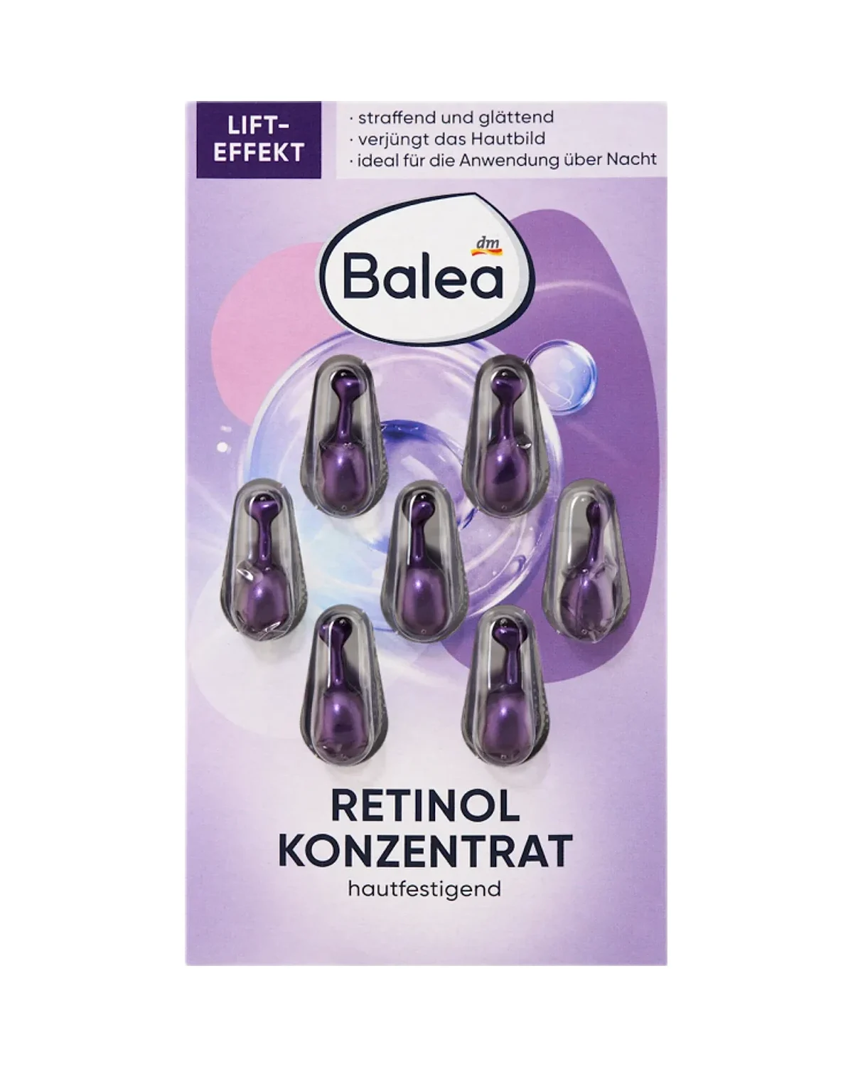 أمبولات مركزة بالريتينول Balea Konzentrat 7 ampoule ريتينول