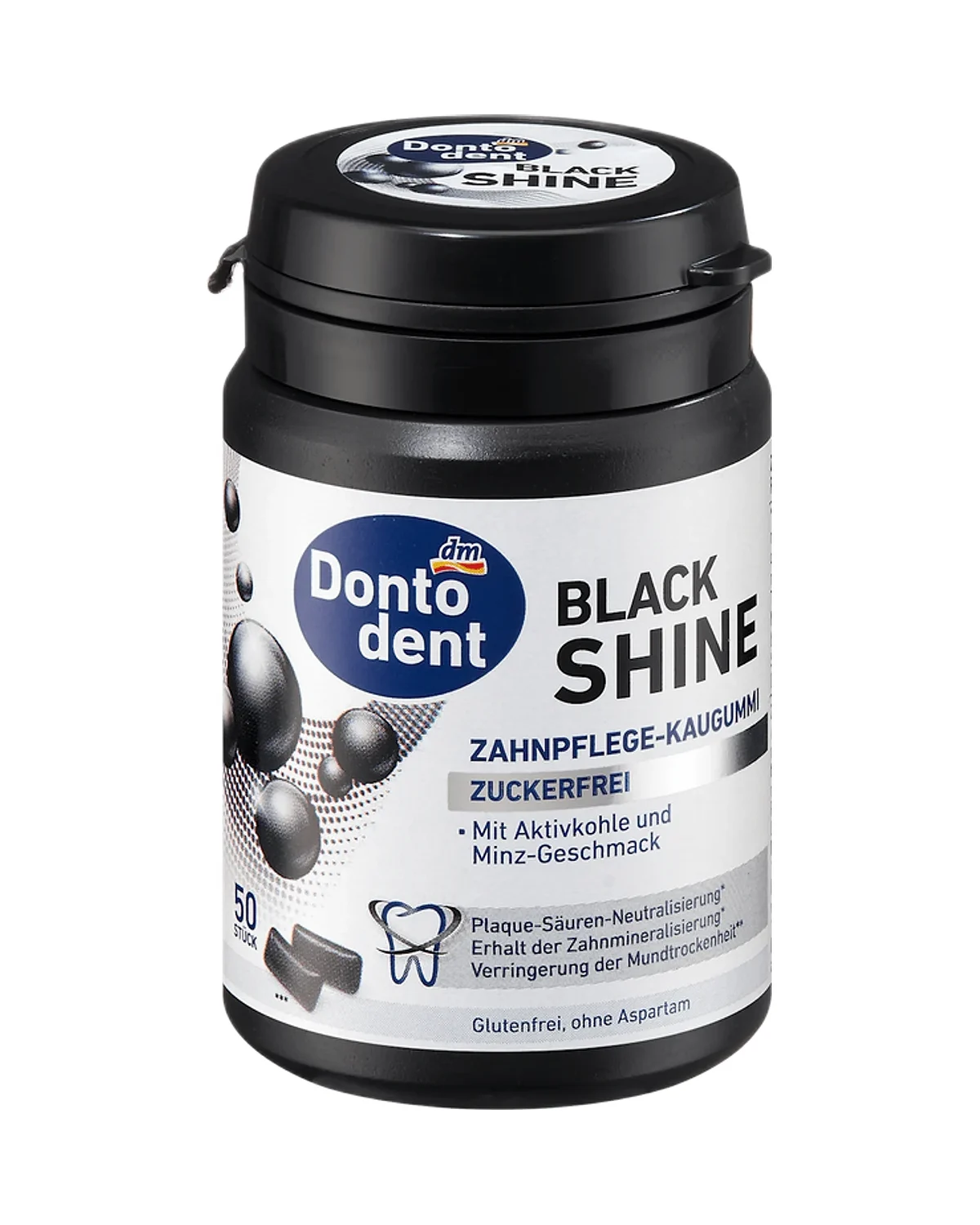 علكة Dontodent Black Shine 1 g
