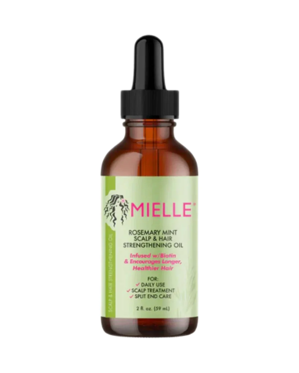 زيت لتقوية الشعر وفروة الرأس بالروزماري والنعناع Mielle Rosemary Mint 59 ml