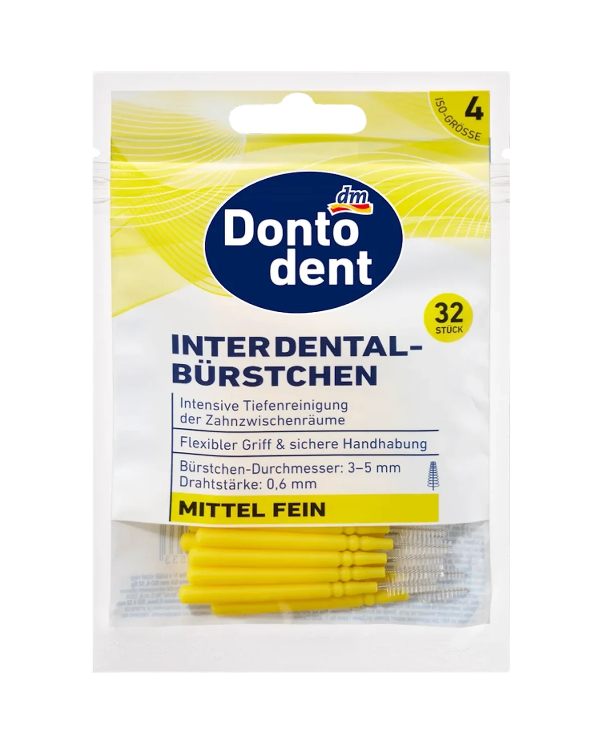 فرش ما بين الأسنان Dontodent 32 brush مقاس ISO 4