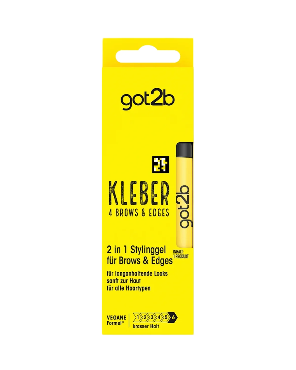 جل تثبيت للحواجب وأطراف الشعر 2 في 1 got2b Kleber 16 ml