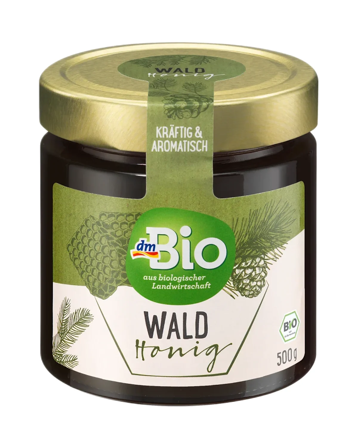 عسل غابات عضوي dmBio 500 g