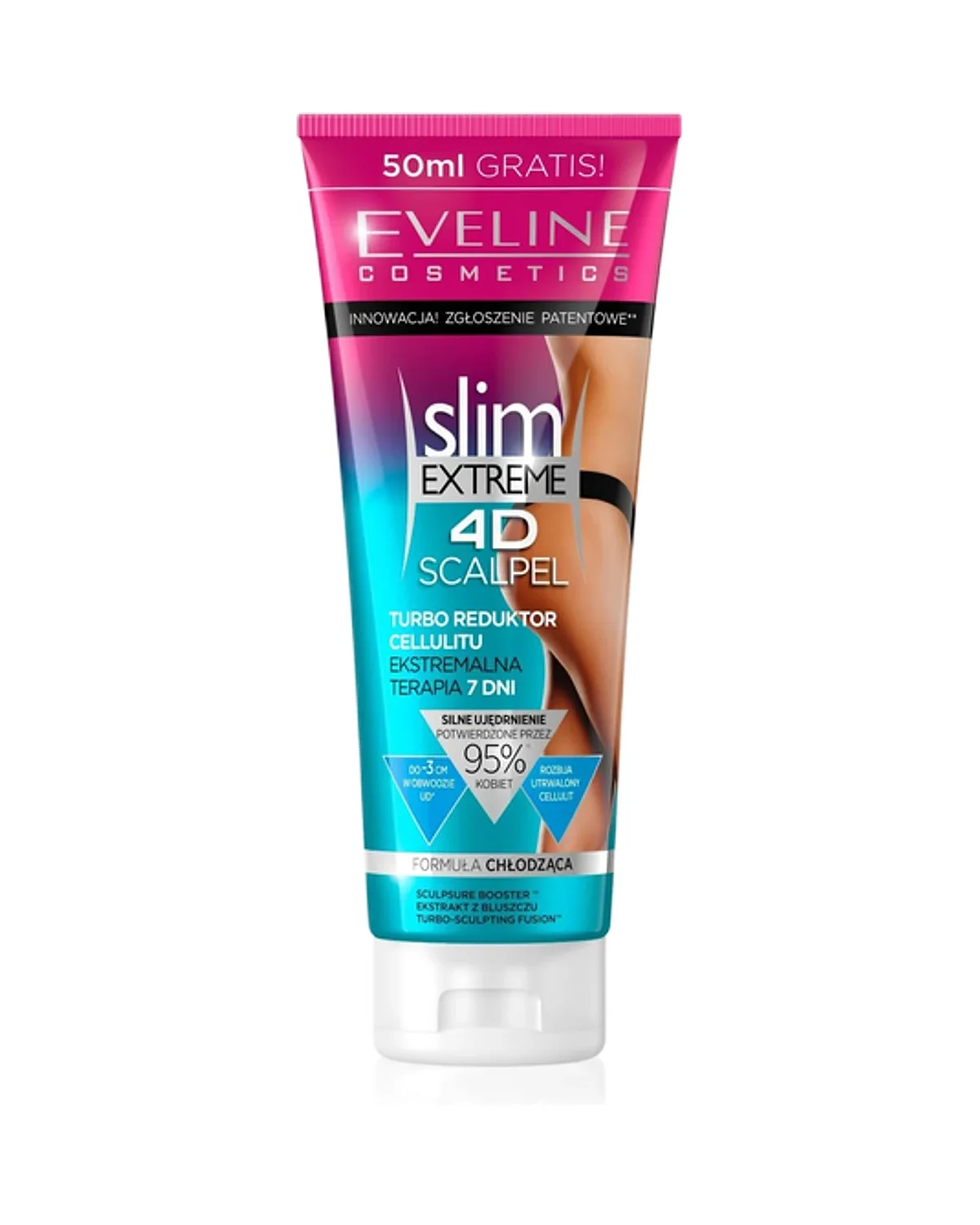 سيروم مركز للجسم Eveline Cosmetics Slim Extreme 4D 250 ml